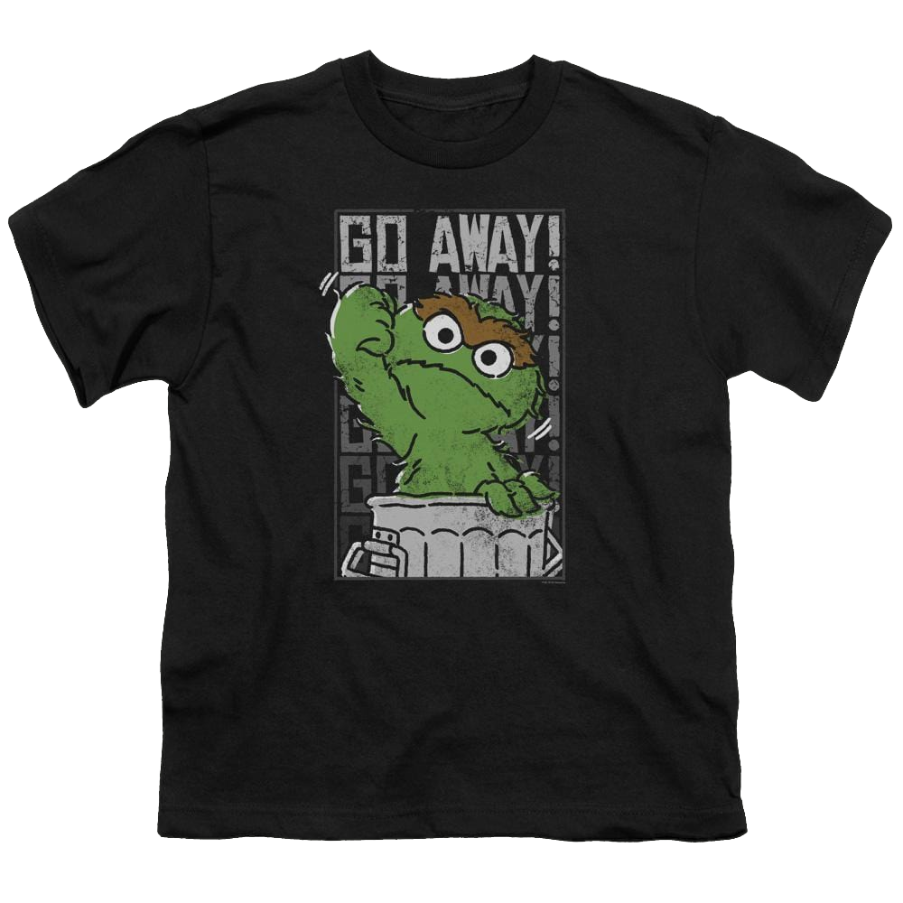 Sesame Street Go Away Youth T-Shirt (Ages 8-12) Youth T-Shirt (Ages 8-12) Sesame Street   