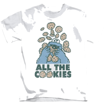 Sesame Street All The Cookies Kid's T-Shirt (Ages 4-7) Kid's T-Shirt (Ages 4-7) Sesame Street   