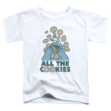 Sesame Street All The Cookies Toddler T-Shirt Toddler T-Shirt Sesame Street   