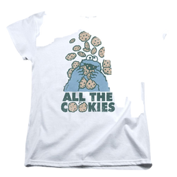 Sesame Street All The Cookies Women's T-Shirt Women's T-Shirt Sesame Street   