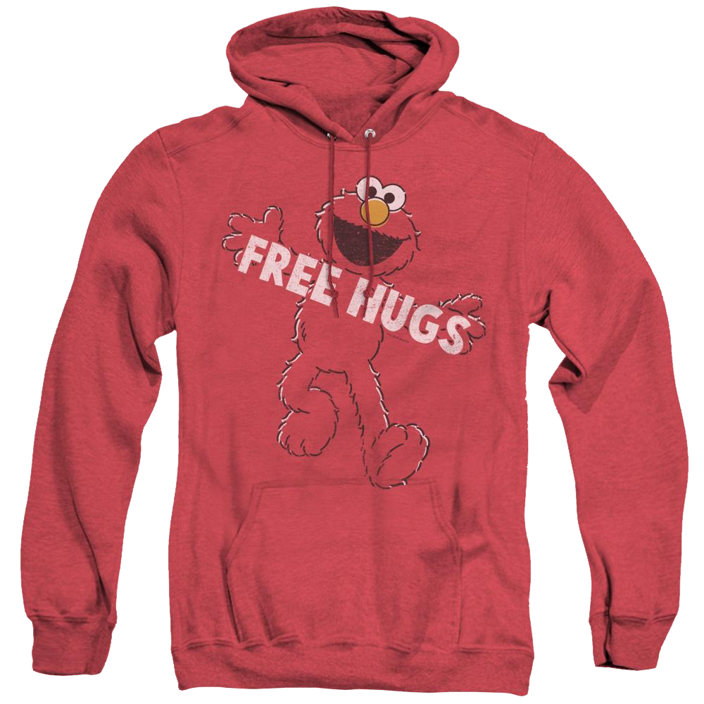 Sesame Street Free Hugs - Heather Pullover Hoodie Heather Pullover Hoodie Sesame Street   