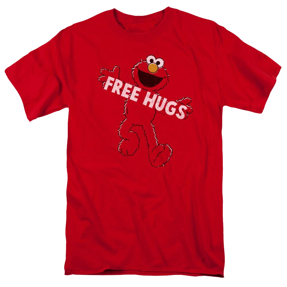 Sesame Street Free Hugs Men's Regular Fit T-Shirt Men's Regular Fit T-Shirt Sesame Street   