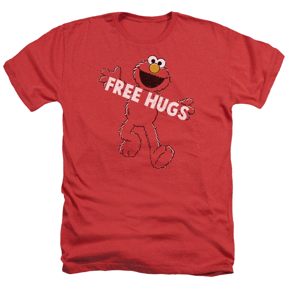 Sesame Street Free Hugs Men's Heather T-Shirt Men's Heather T-Shirt Sesame Street   