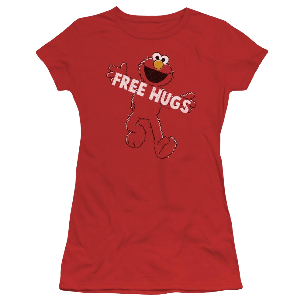Sesame Street Free Hugs Juniors T-Shirt Juniors T-Shirt Sesame Street   