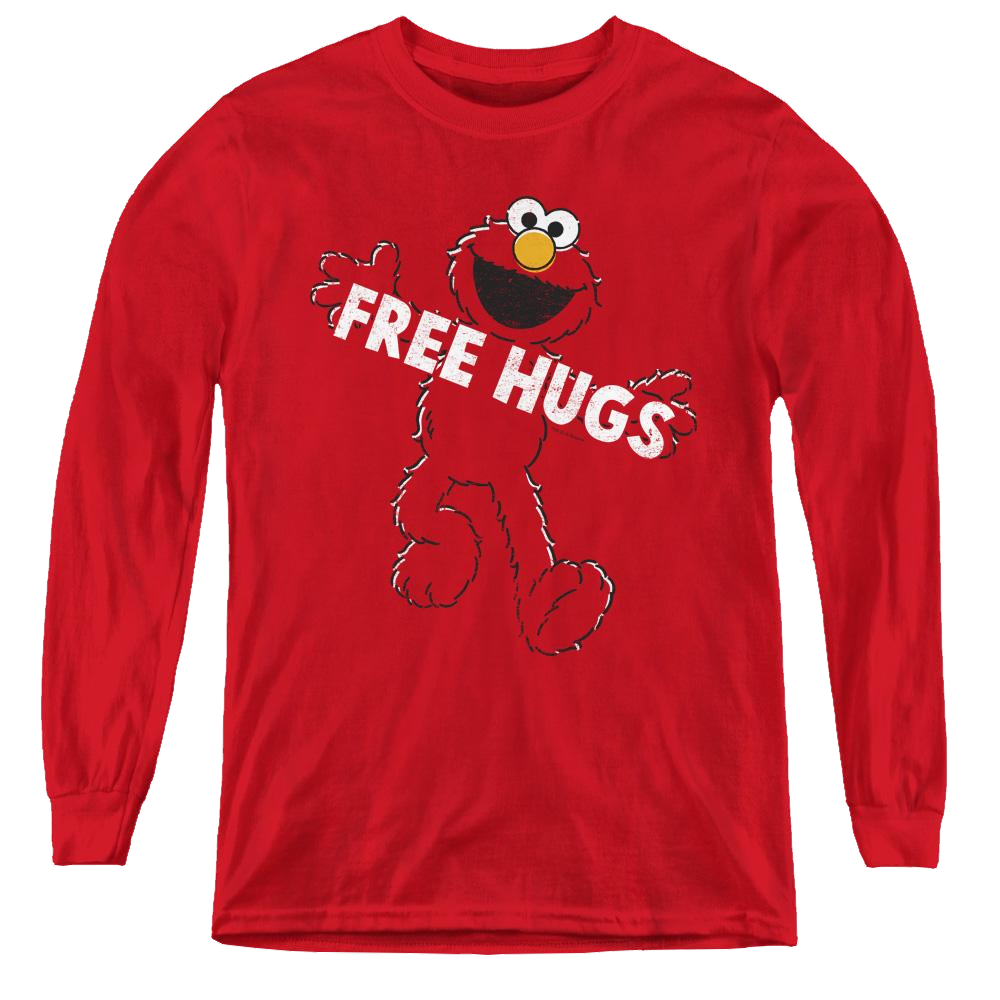 Sesame Street Free Hugs - Youth Long Sleeve T-Shirt Youth Long Sleeve T-Shirt Sesame Street   