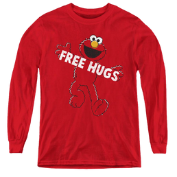 Sesame Street Free Hugs - Youth Long Sleeve T-Shirt Youth Long Sleeve T-Shirt Sesame Street   