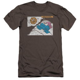 Sesame Street Meanwhile Men's Premium Slim Fit T-Shirt Men's Premium Slim Fit T-Shirt Sesame Street   