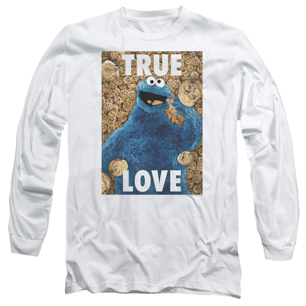Sesame Street Beautiful Cookies Men's Long Sleeve T-Shirt Men's Long Sleeve T-Shirt Sesame Street   