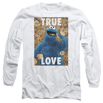 Sesame Street Beautiful Cookies Men's Long Sleeve T-Shirt Men's Long Sleeve T-Shirt Sesame Street   