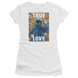 Sesame Street Beautiful Cookies Juniors T-Shirt Juniors T-Shirt Sesame Street   