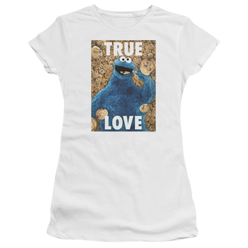 Sesame Street Beautiful Cookies Juniors T-Shirt Juniors T-Shirt Sesame Street   