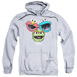 Sesame Street Halftone Heads Pullover Hoodie Pullover Hoodie Sesame Street   