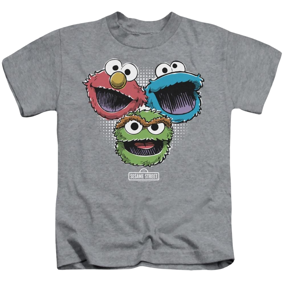 Sesame Street Halftone Heads Kid's T-Shirt (Ages 4-7) Kid's T-Shirt (Ages 4-7) Sesame Street   