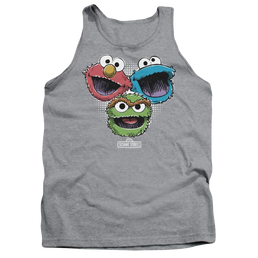 Sesame Street Halftone Heads Men's Tank Men's Tank Sesame Street   