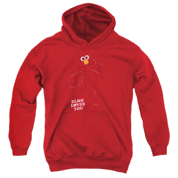 Sesame Street Elmo Loves You Youth Hoodie (Ages 8-12) Youth Hoodie (Ages 8-12) Sesame Street   