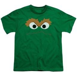 Sesame Street Oscar Face Youth T-Shirt (Ages 8-12) Youth T-Shirt (Ages 8-12) Sesame Street   