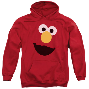 Sesame Street Elmo Face Pullover Hoodie Pullover Hoodie Sesame Street   