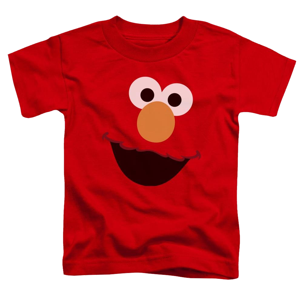 Sesame Street Elmo Face Toddler T-Shirt Toddler T-Shirt Sesame Street   