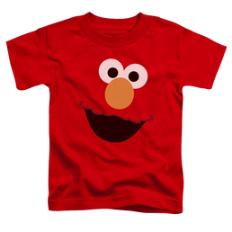Sesame Street Elmo Face Toddler T-Shirt Toddler T-Shirt Sesame Street   
