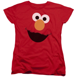 Sesame Street Elmo Face Women's T-Shirt Women's T-Shirt Sesame Street   