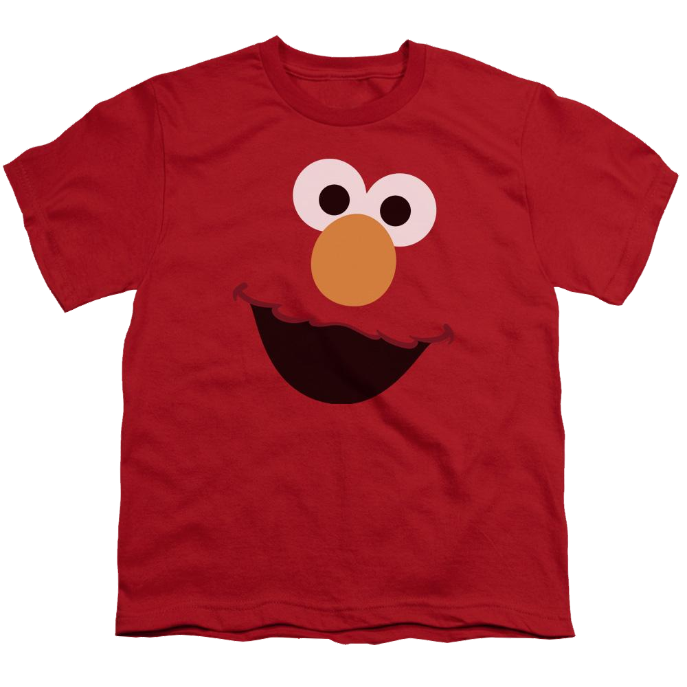 Sesame Street Elmo Face Youth T-Shirt (Ages 8-12) Youth T-Shirt (Ages 8-12) Sesame Street   