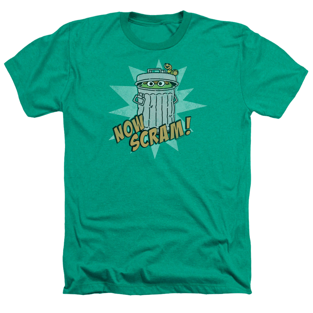 Sesame Street Now Scram - Men's Heather T-Shirt Men's Heather T-Shirt Sesame Street   