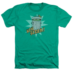 Sesame Street Now Scram - Men's Heather T-Shirt Men's Heather T-Shirt Sesame Street   