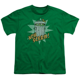 Sesame Street Now Scram - Youth T-Shirt Youth T-Shirt (Ages 8-12) Sesame Street   