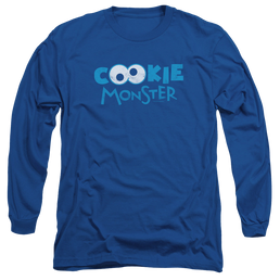 Sesame Street Cookie Eyes - Men's Long Sleeve T-Shirt Men's Long Sleeve T-Shirt Sesame Street   