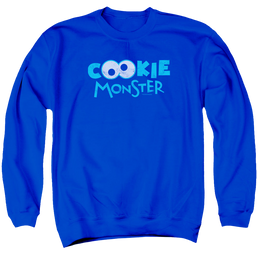 Sesame Street Cookie Eyes - Men's Crewneck Sweatshirt Men's Crewneck Sweatshirt Sesame Street   