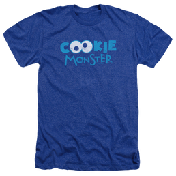 Sesame Street Cookie Eyes - Men's Heather T-Shirt Men's Heather T-Shirt Sesame Street   