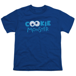 Sesame Street Cookie Eyes - Youth T-Shirt Youth T-Shirt (Ages 8-12) Sesame Street   
