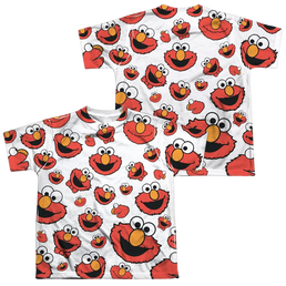 Sesame Street Elmo Face Pattern Youth All-Over Print T-Shirt (Ages 8-12) Youth All-Over Print T-Shirt (Ages 8-12) Sesame Street   