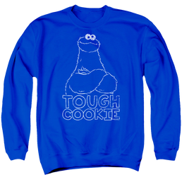 Sesame Street Tough Cookie - Men's Crewneck Sweatshirt Men's Crewneck Sweatshirt Sesame Street   