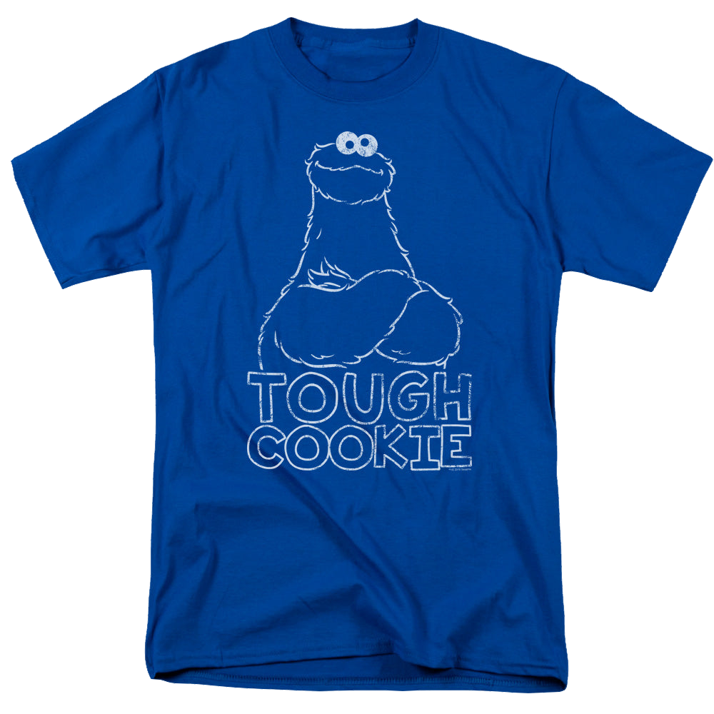 Sesame Street Tough Cookie - Men's Regular Fit T-Shirt Men's Regular Fit T-Shirt Sesame Street   