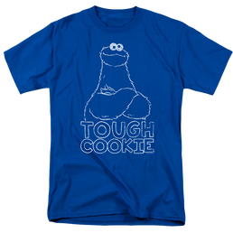 Sesame Street Tough Cookie - Men's Regular Fit T-Shirt Men's Regular Fit T-Shirt Sesame Street   