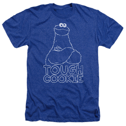 Sesame Street Tough Cookie - Men's Heather T-Shirt Men's Heather T-Shirt Sesame Street   