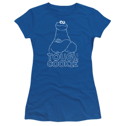 Sesame Street Tough Cookie - Juniors T-Shirt Juniors T-Shirt Sesame Street   