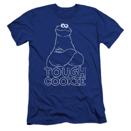 Sesame Street Tough Cookie - Men's Premium Slim Fit T-Shirt Men's Premium Slim Fit T-Shirt Sesame Street   