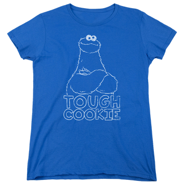 Royal women's t-shirt with Sesame Street Tough Cookie graphic
