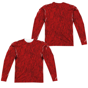 Sesame Street Elmo Costume Men's All-Over Print T-Shirt Men's All-Over Print Long Sleeve Sesame Street   
