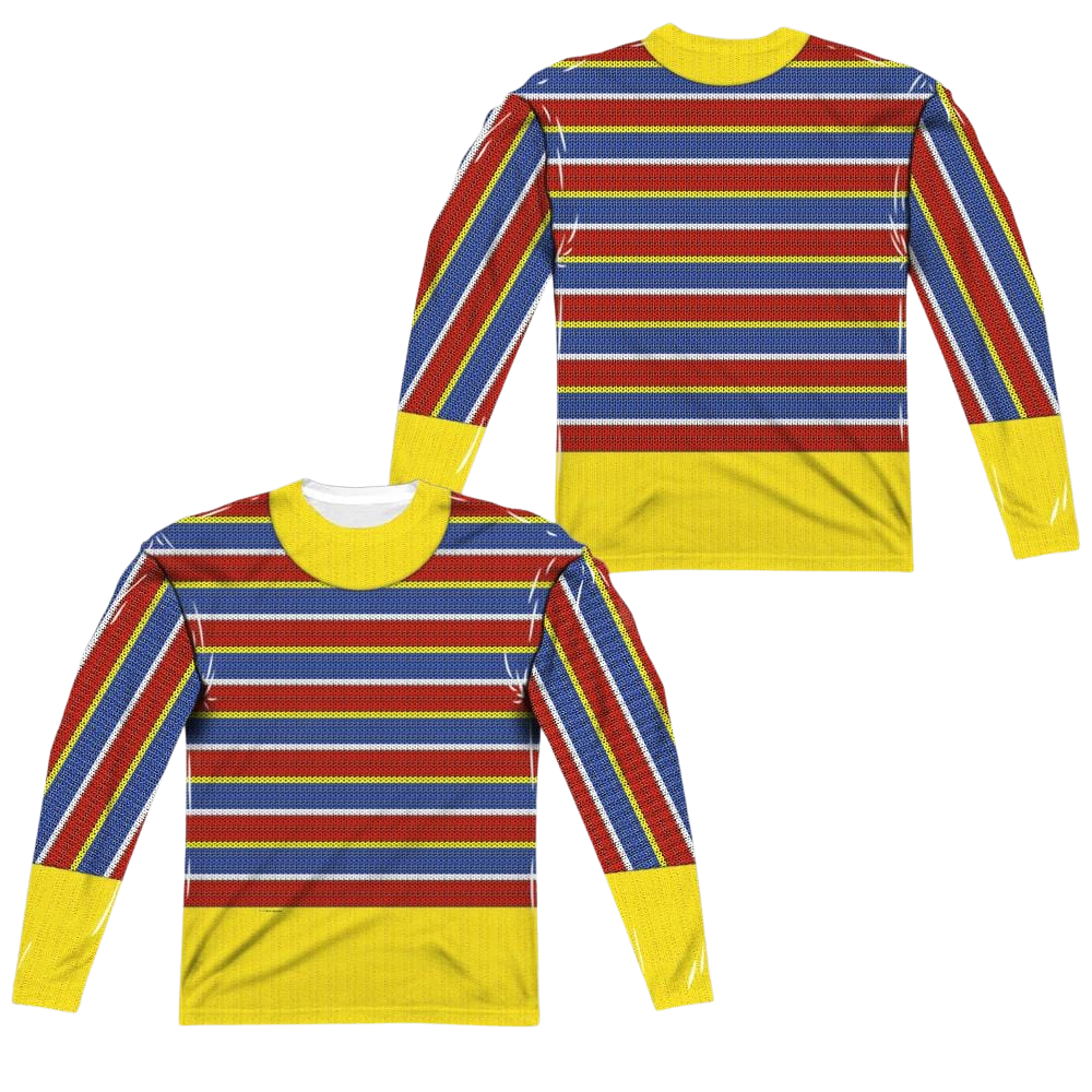 Sesame Street Ernie Costume Men's All-Over Print T-Shirt Men's All-Over Print Long Sleeve Sesame Street   