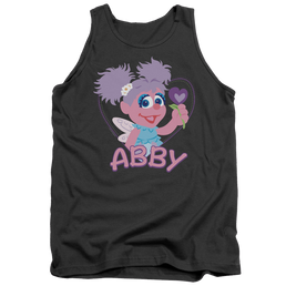 Sesame Street Flat Abby - Men's Tank Top Men's Tank Sesame Street   