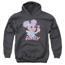 Sesame Street Flat Abby - Youth Hoodie Youth Hoodie (Ages 8-12) Sesame Street   