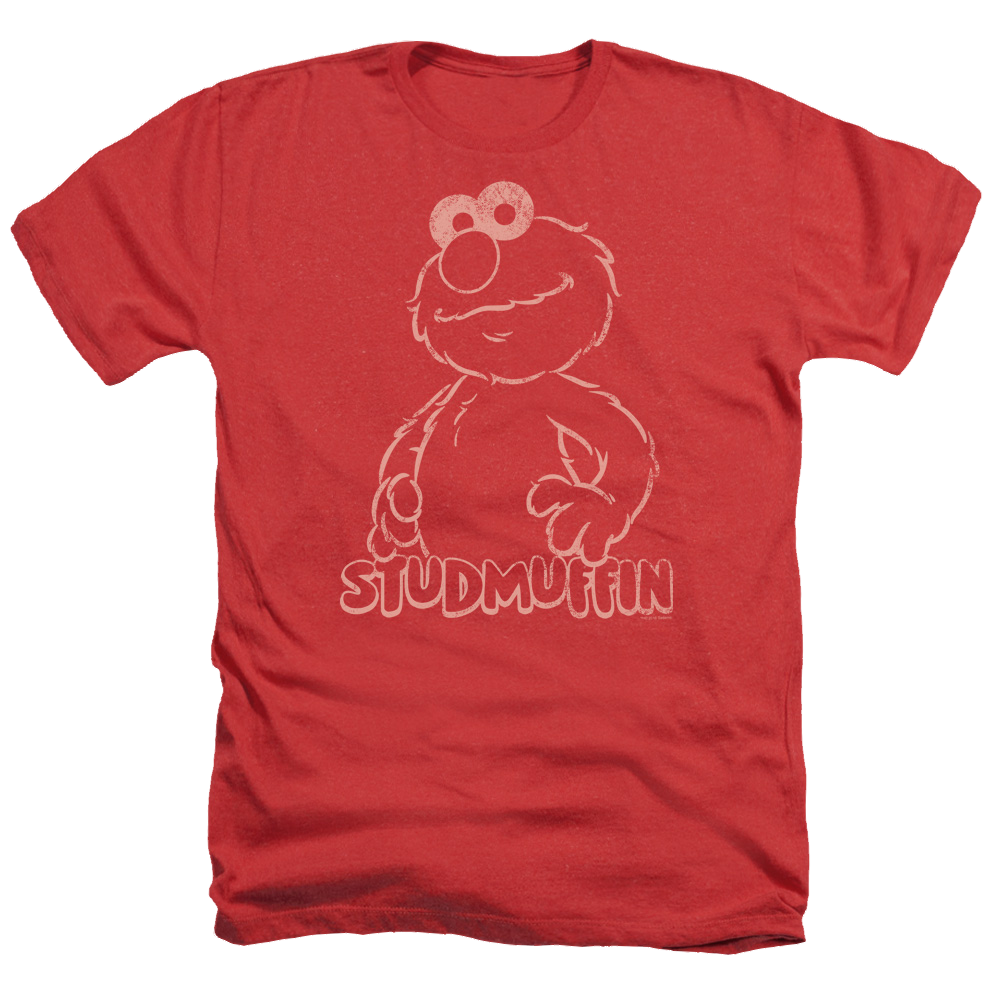 Sesame Street Studmuffin - Men's Heather T-Shirt Men's Heather T-Shirt Sesame Street   