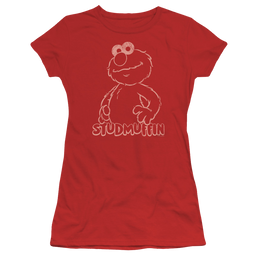 Sesame Street Studmuffin - Juniors T-Shirt Juniors T-Shirt Sesame Street   