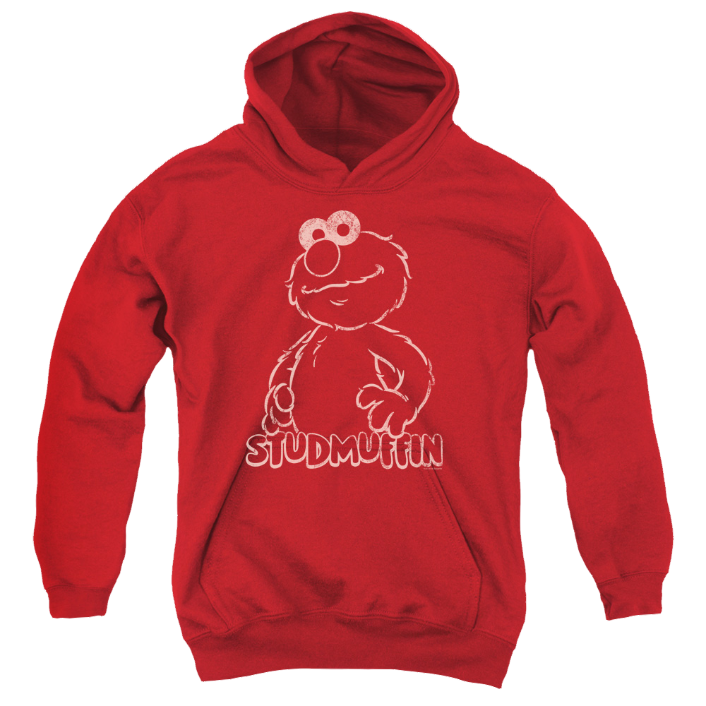 Sesame Street Studmuffin - Youth Hoodie Youth Hoodie (Ages 8-12) Sesame Street   