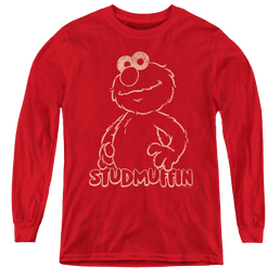 Sesame Street Studmuffin - Youth Long Sleeve T-Shirt Youth Long Sleeve T-Shirt Sesame Street   