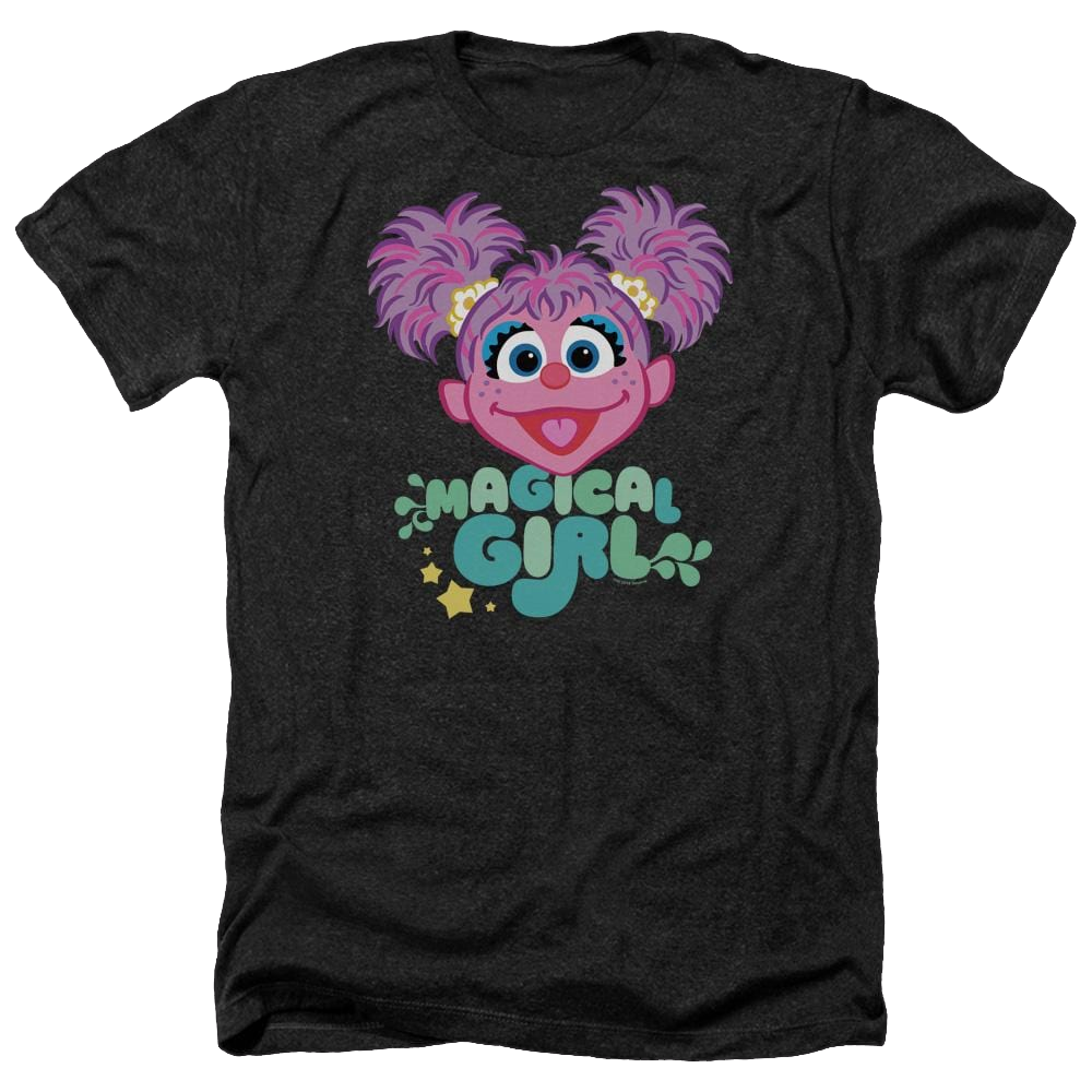 Sesame Street Scribble Head Men's Heather T-Shirt Men's Heather T-Shirt Sesame Street   