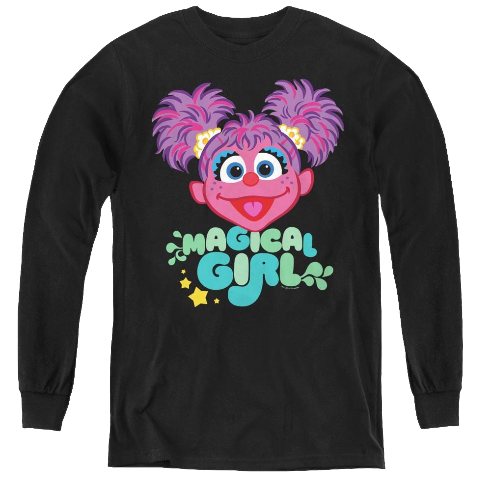 Sesame Street Scribble Head - Youth Long Sleeve T-Shirt Youth Long Sleeve T-Shirt Sesame Street   